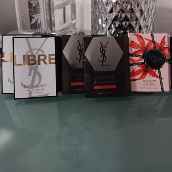 Yves Saint Laurent Other - 5pc LOT YVES SAINT LAURENT (LIBRE/L'HOMME) + VIKTOR ROLF (FLOWERBOMB TIGER LILY)